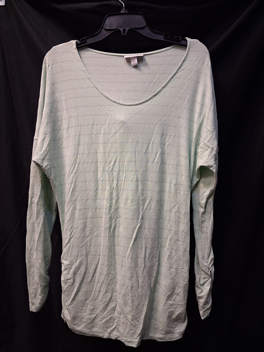 Liz Lange for Target Light Mint Scoop Neck Maternity Top